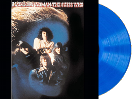 The Guess Who - 1970 American Woman - Translucent Blue vinyl LP  - 270 kr.